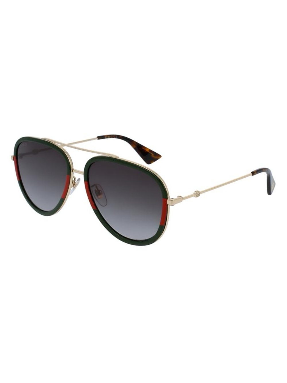 🆕 Gucci Metal Gradient Aviator Sunglasses GG0062S